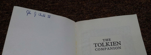 J.E.A. TYLER Handel DER TOLKIEN COMPANION, ERSTER AVONDRUCK, MÄRZ 1977 - Bild 2 von 4
