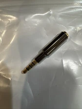 10 X 3.5mm Stereo Extension Headphone AUX Male to Female Adapter Bulk Lot 24k