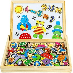 Yoptote Jouet Puzzle Enfant Bois Magnetique 2 3 4 5 Ans Jeux Montessori Ebay