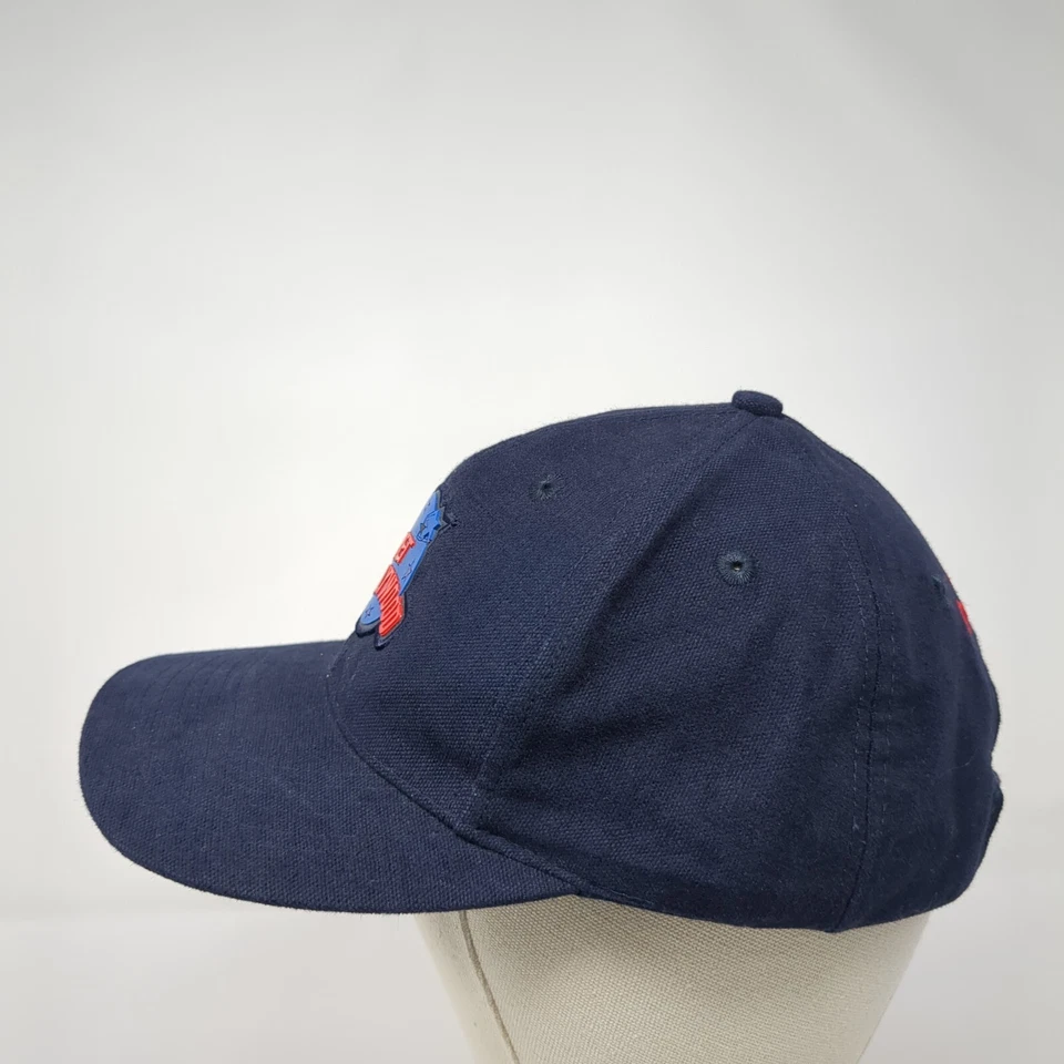 Шляпа с ремешком Planet Hollywood синяя один размер регулируемая вышитая осина хлопок - Изображение 3 из 4