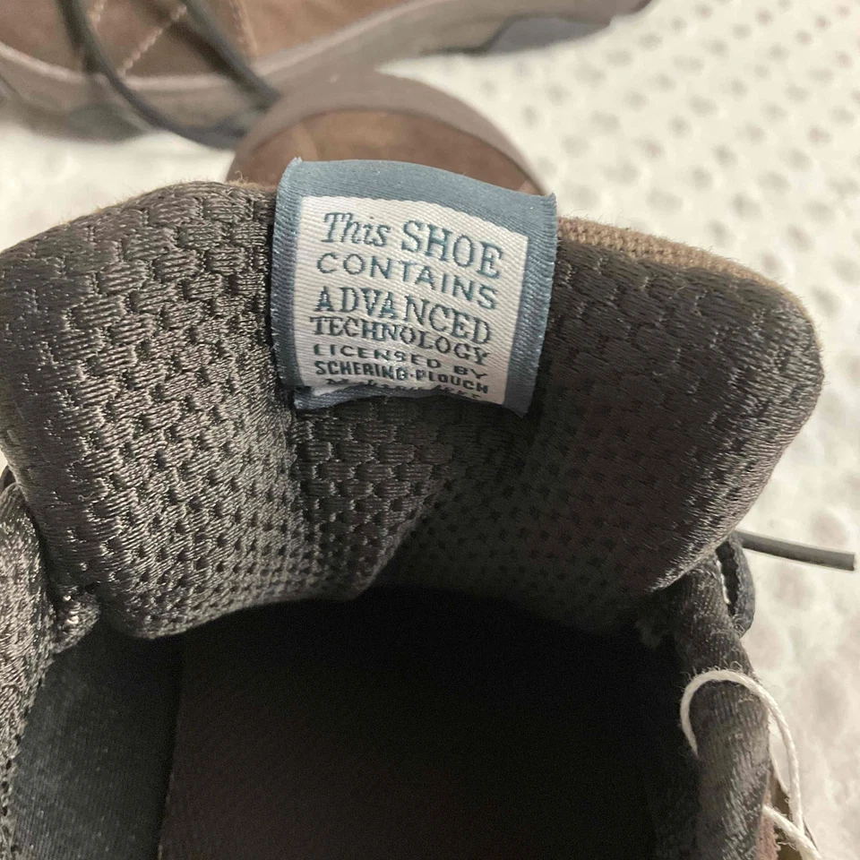 NWT Dr Scholl's Brown Suede Lace Up Technology Outdoor Shoes Men's 13M - Image 4 of 4