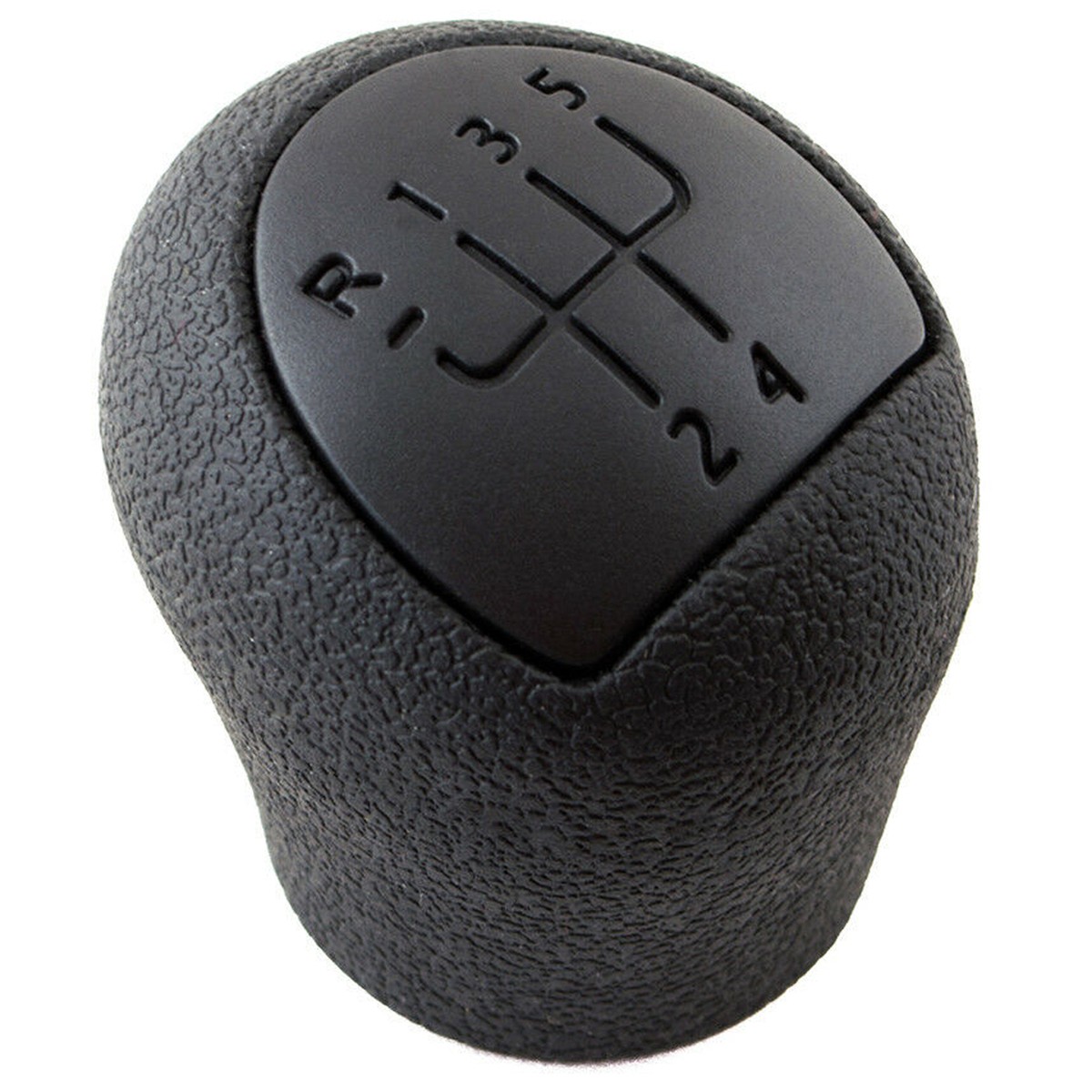 Pommeau De Levier De Vitesses 5 Vitesses Argent/Noir - Pour Renault Clio II, Twingo, Kangoo
