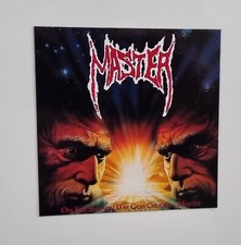 Master Fridge Magnet on the Seventh Day God Created Master Death Metal 