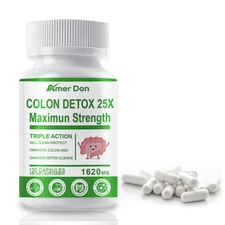 Detox Colon&Body Cleanse Maximum Strength Cleansing Diet Weight Loss Capsules