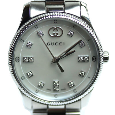 GUCCI G Timeless 14P Diamond YA1265064 Ladies Watch From