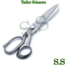 Quality Upholstery Tailor Scissors 8" Material Fabric Dressmaking Gray DS-1480
