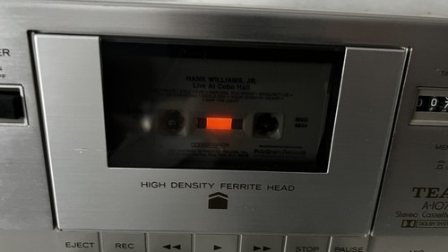 Deck cassette stereo vintage TEAC A-107 - per parti o riparazioni - venduto così com'è! - Foto 16 di 22