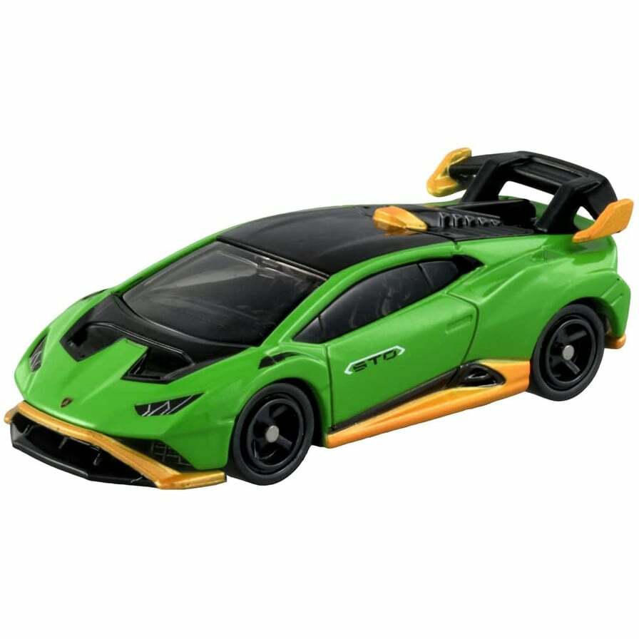 TOMICA　トミカ　スカイランGTX　グリーン　箱付き　1Eホイール Tomica ~ No.11 Lamborghini Huracan STO (初回Green +一般Blue) ~ 1