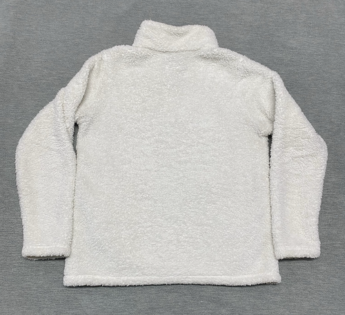 Patagonia Jacket Youth Size XL 14 Sweater White Sherpa Los Gatos 1/4 Zip Fleece - Picture 10 of 10
