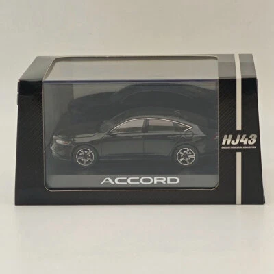 1/43 Hobby Japan ACCORD Crystal Black Pearl HJ431008BK Diecast Model Car