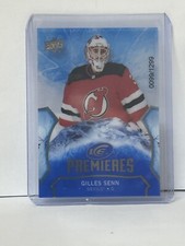 Hockey 2021-22 Ice Premieres Card #129 Gilles Senn New Jersey Devils 1181/1299