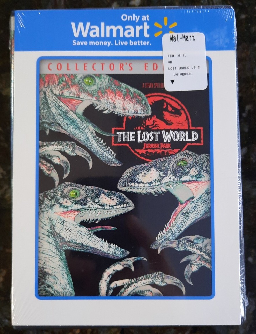 The Lost World Jurassic Park Collectors Edition DVD Widescreen NEW