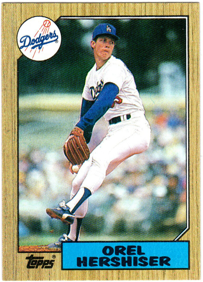 orel hershiser rare baseball card bounty Orel Hershiser Cards 1986-2013 (Base, Oddball, Tiffany) - PICK A CARD