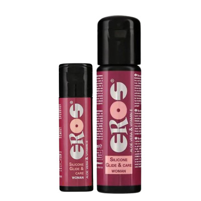 EROS Silicone Glide & Care Damen Beinhaltet Aloe Vera Vitamin E für Sensitiv