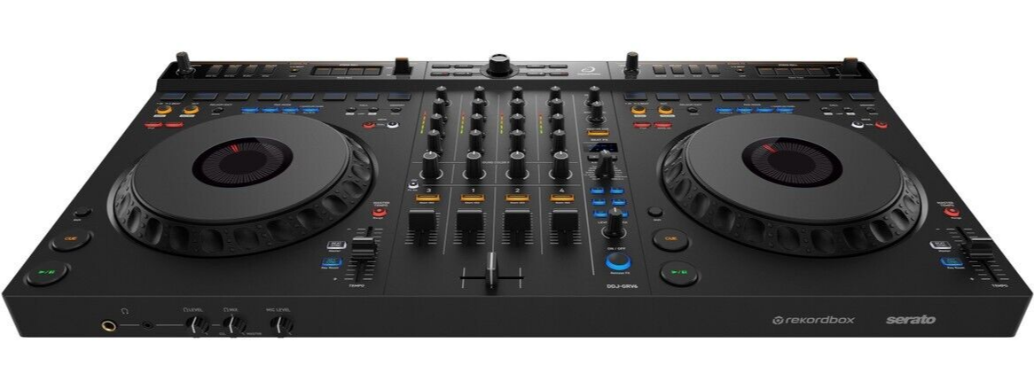 AlphaTheta DDJ-GRV6 DJ controller 4-ch+ProX XS-DDJFLX10WLTBLLED