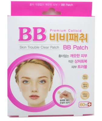 Hydrocolloid Blemish Clear Cover Acne Dressing Pimple Sticker Master Patch 60pc
