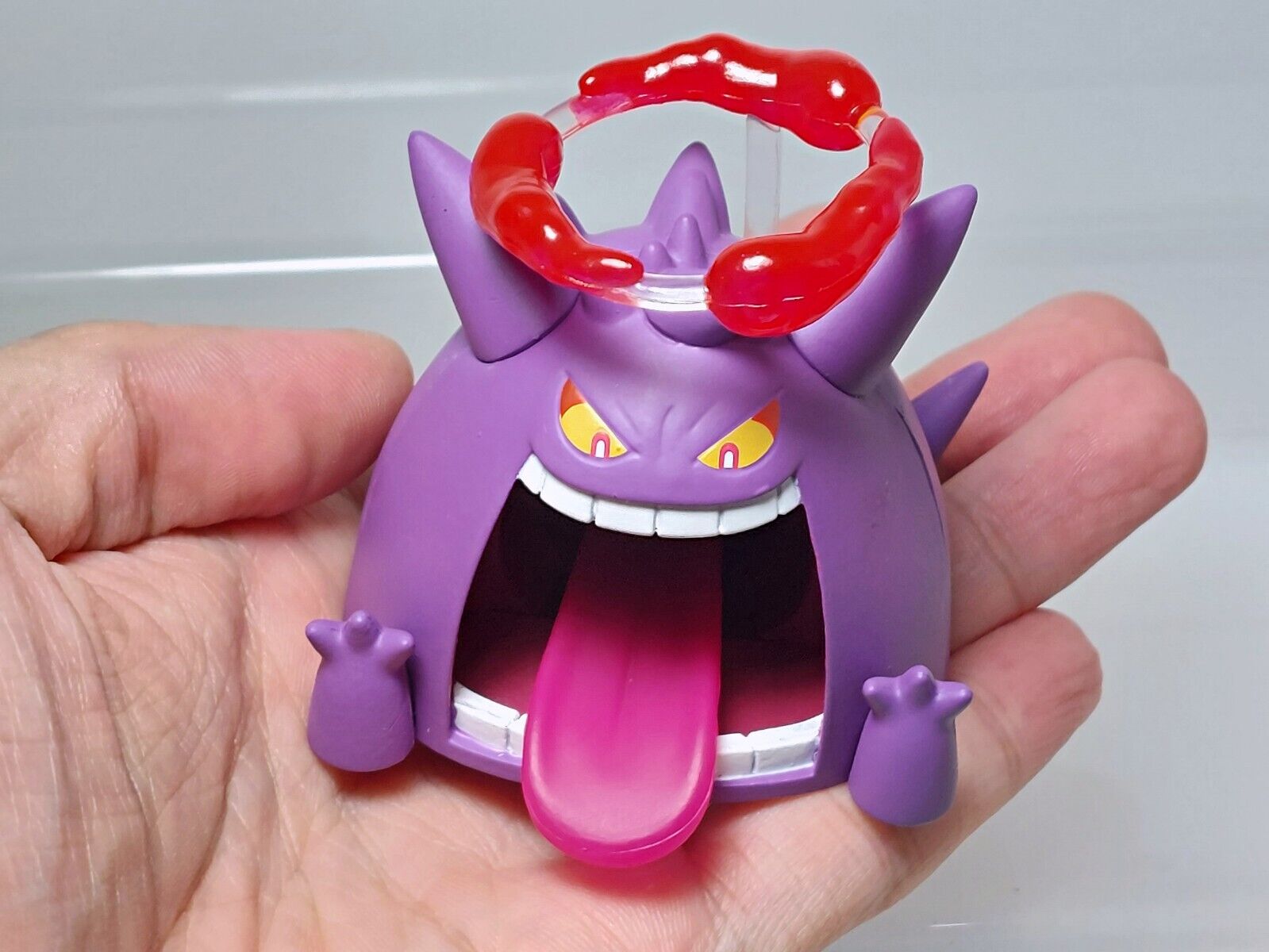 Takara tomy genuíno pokemon fantasma e veneno tipo gengar dynamax