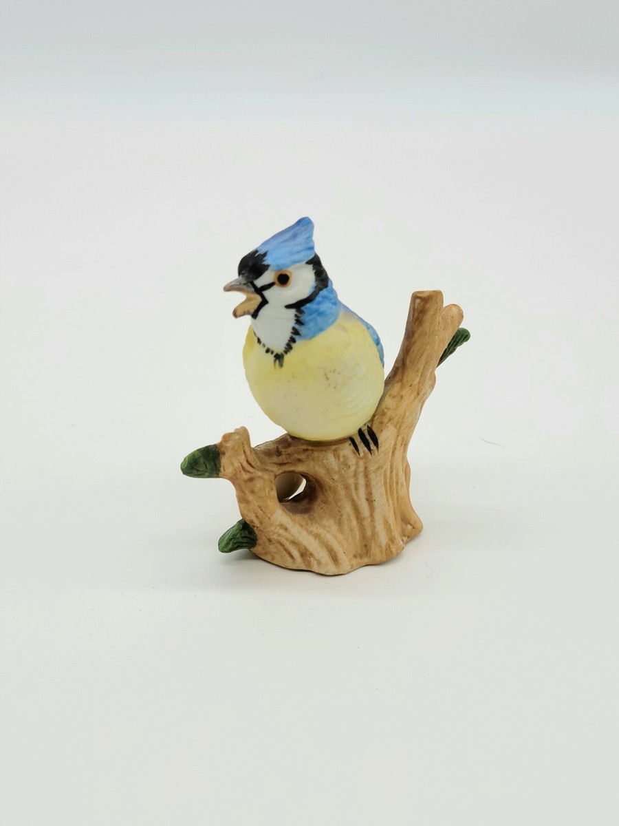 Vintage Lefton Blue Jay Figurine 00749 | eBay