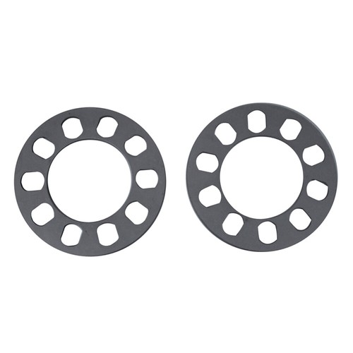 Nice Wheel Spacers 5 Stud Alloy Rim 8mm Thick Universal Fit 4X4 4WD Pair - Picture 4 of 6