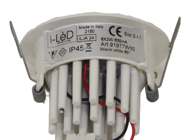 Faretto Incasso Basculante Bianco Opaco ILJA LED i-LèD 91977W60, fotografia 4 di 8