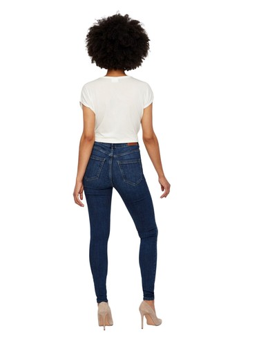 Vero Moda Jeans Para Mujer VMSOPHIA MD BL - Skinny Fit - Azul Medio XS S M L XL - Imagen 4 de 6