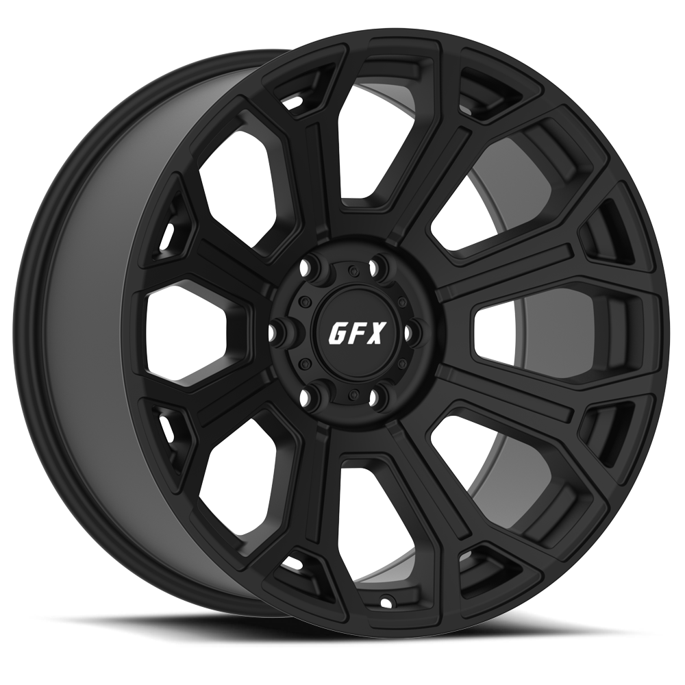 GFX TR19 8.5x17 Matte Black Rim for sale online eBay