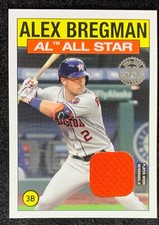 2021 Topps #86ASR-AB Alex Bregman 1986 35th Anniversary Relic - Houston Astros