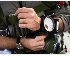 Alti-2 Sky Diving Aneroid Altimeter MA2-30 Black Military 24k Feet for wrist