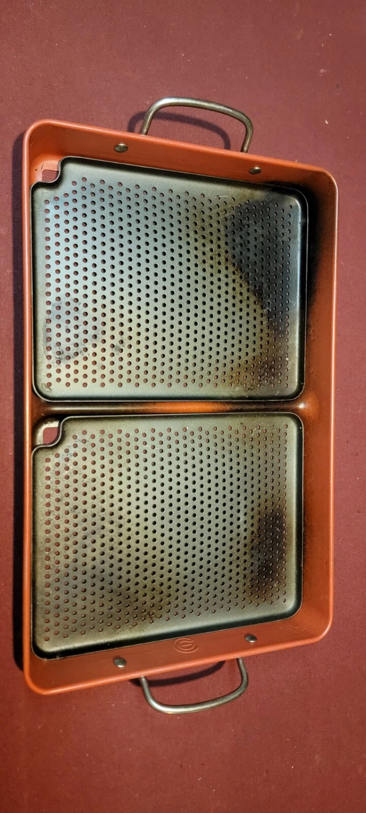 Cooks Essential XYLAN 7 Pc Non-Stick BBQ Grill Pan Griddle