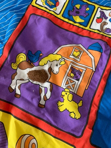 Playtech Baby Play Mat Touch & Learn Floor Play Farm W/ Animals Nursery Rhymes - Picture 5 of 9