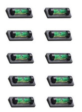 10 Ridgeback Magnetic Magnet Bubble Spirit Level 23mm Vial Ideal for TV Mounts