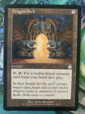 Dragon Arch LP Apocalypse MTG Artifact Uncommon Magic The