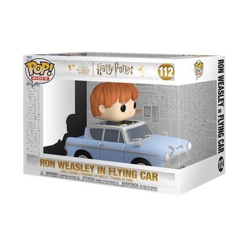 Funko Pop! Rides: Harry Potter - Ron Weasley in Flying Car #112