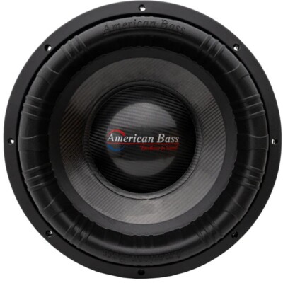 2) American Bass GODZILLA 15D2 | 15 Inch 12,000W DVC 2 Ohm Car