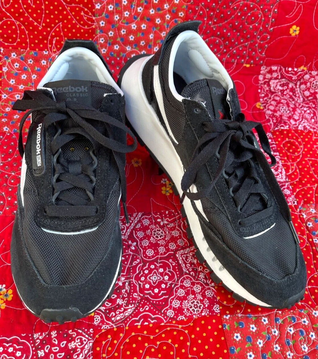 Reebok classic best sale suede mens black