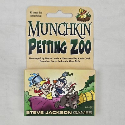 Munchkin Petting Zoo Card Game Expansion NEW Steve Jackson Games 30 Cards