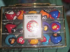 Juego de bolas de billar de poker pool 10 juegos guía oficial vitrina