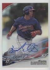 2016 Bowman Platinum Top Prospects Auto Braxton Davidson #TPA-BD Auto 0w7