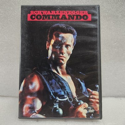 Commando DVD Arnold Schwarzenegger Widescreen 1985 Action Film