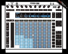 Ableton Push 2 Skin White Protective Decal StyleFlip
