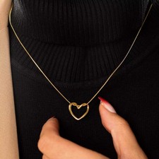 Stainless Steel Heart Necklace