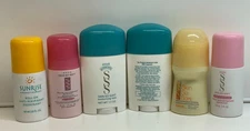 Avon Skin So Soft Original Moisturizing Stick & SSS assorted Deodorant Antiper.
