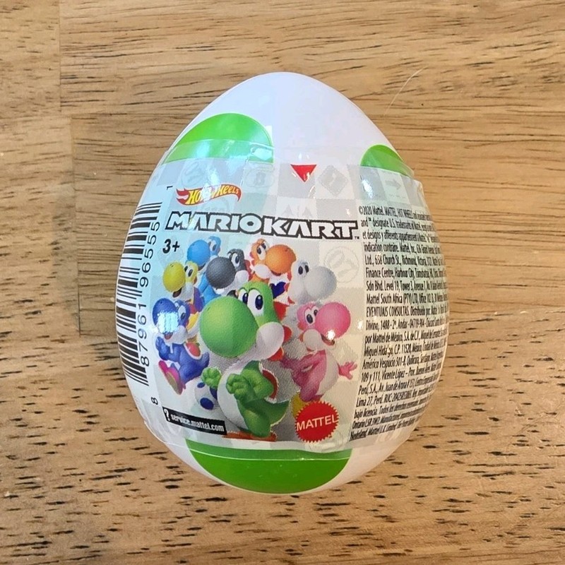 Hot Wheels Mario Kart Yoshi Blind Pack Surprise Egg Capsule 2020 /P10A Code