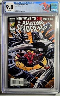 Marvel Amazing Spider-Man #570 (2008) CGC 9.8 1st Full App. Anti-Venom