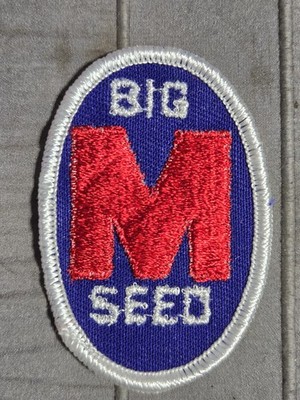 Vintage Patch Big ''M'' Mc Curdy Seed Corn Beans Ranch Farm Crops 