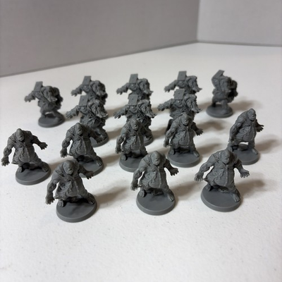 #ad #ad Zombicide Brute Figures Incomplete Includes 16 Figures Heavy Hitters READ $19.99