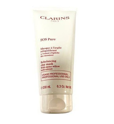 clarins Sos Pure Rebalancing Clay Mask With Alpine Willow 6.3 oz