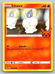 Litwick 031/192 Trick or Trade BOOster Promo