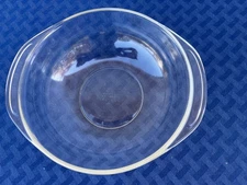 Pyrex 8-1/2" Round 3" deep Baking Dish without Lid.  Very good used condition.