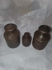 3 alte Gewichte f&uuml;r eine Waage  2x2 kg 1 1x 0,5 kg.Deko ,T&uuml;rstopper etc